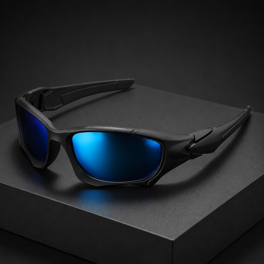 AeroShield | Wraparound Sports Sunglasses with Mirrored Lenses