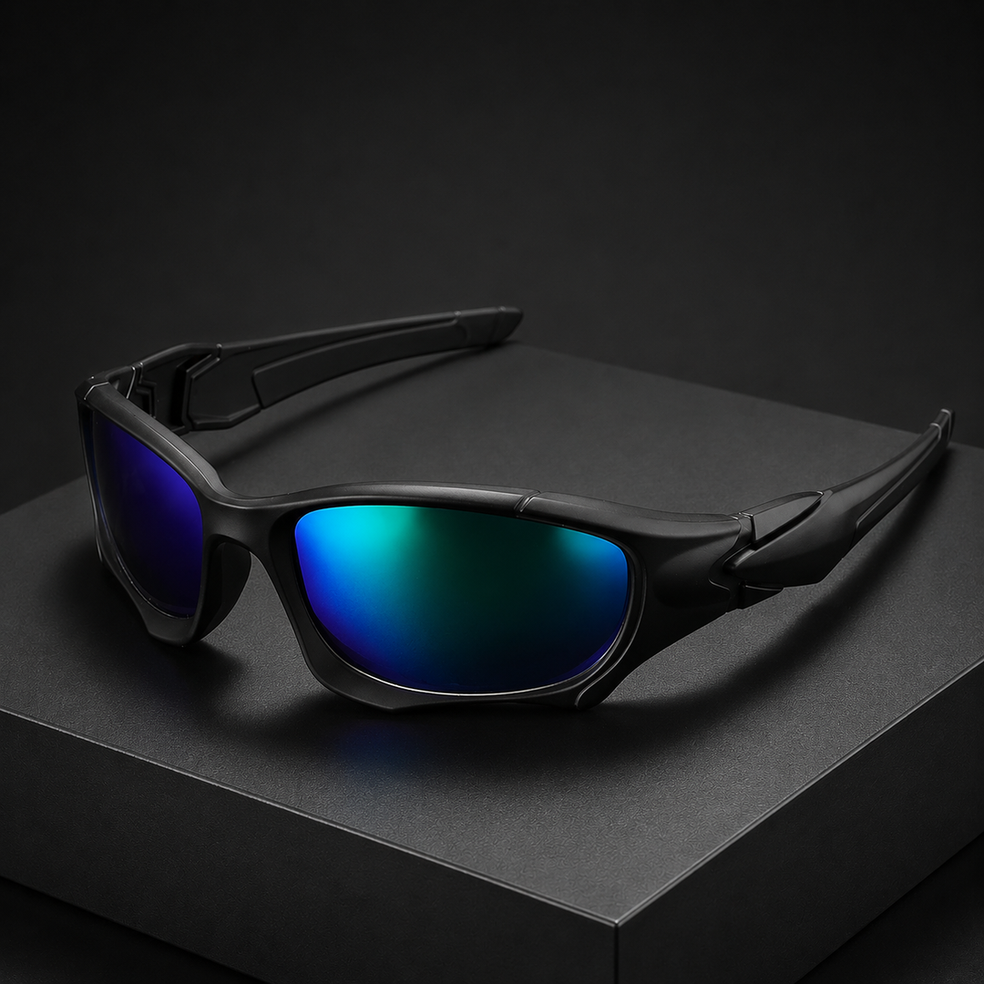 AeroShield | Wraparound Sports Sunglasses with Mirrored Lenses