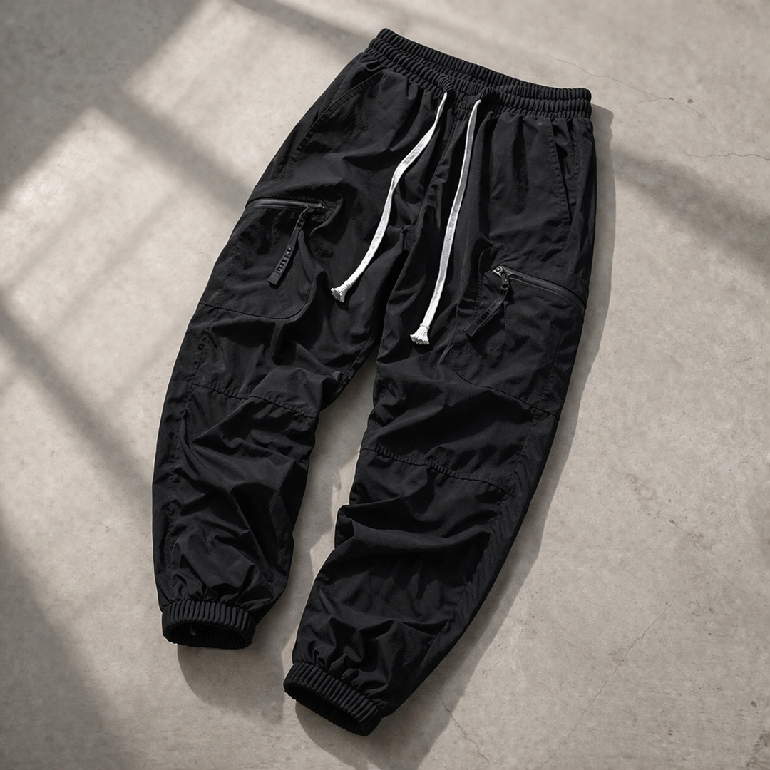 Johnas | Cargo Jogger Trousers With Zip Pockets