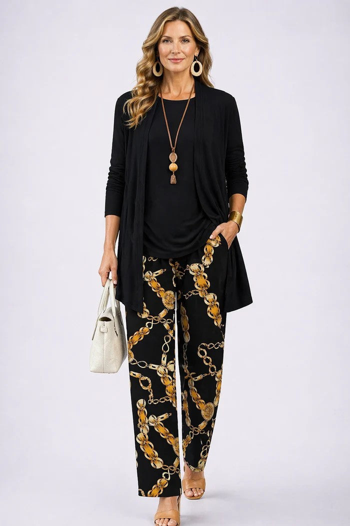 Giota | Floral Three Piece Trouser Set