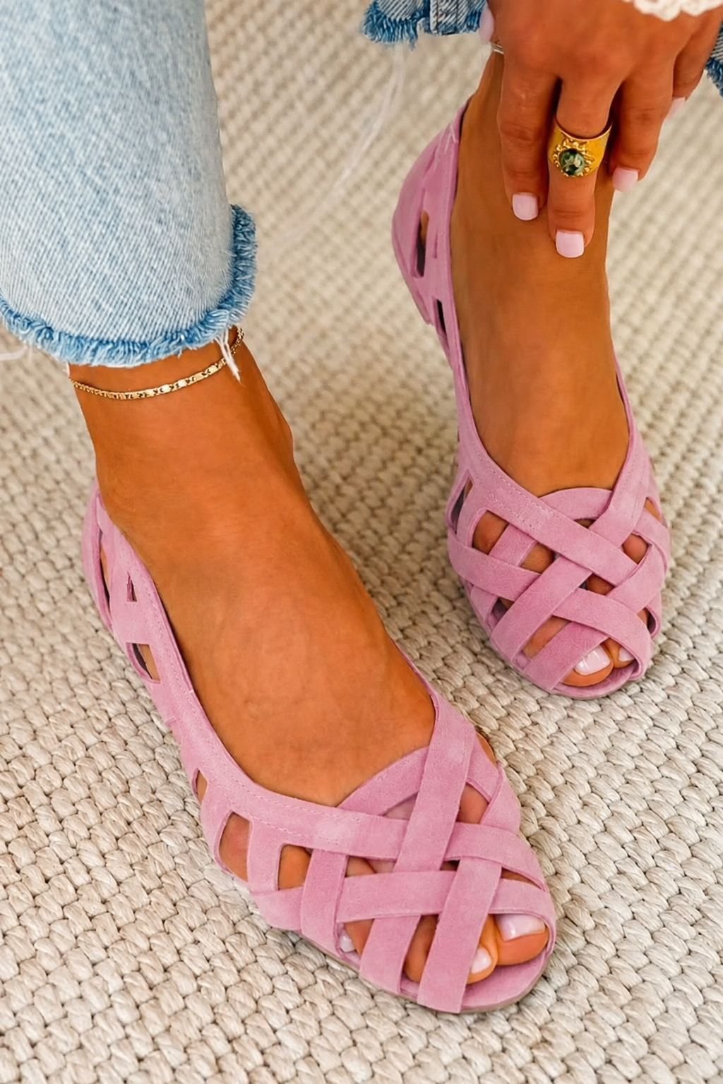 Darsy | Sandals With Cross Straps Open Toe