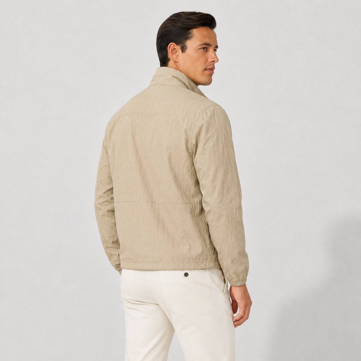 Rickie  - Lightweight Zip Front Windbreaker Jacket