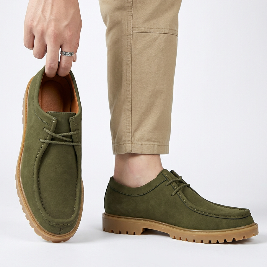 Jasson | Suede Lace Up Shoes
