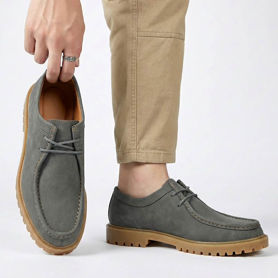 Jasson | Suede Lace Up Shoes