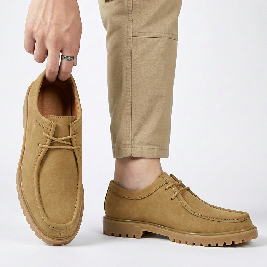 Jasson | Suede Lace Up Shoes