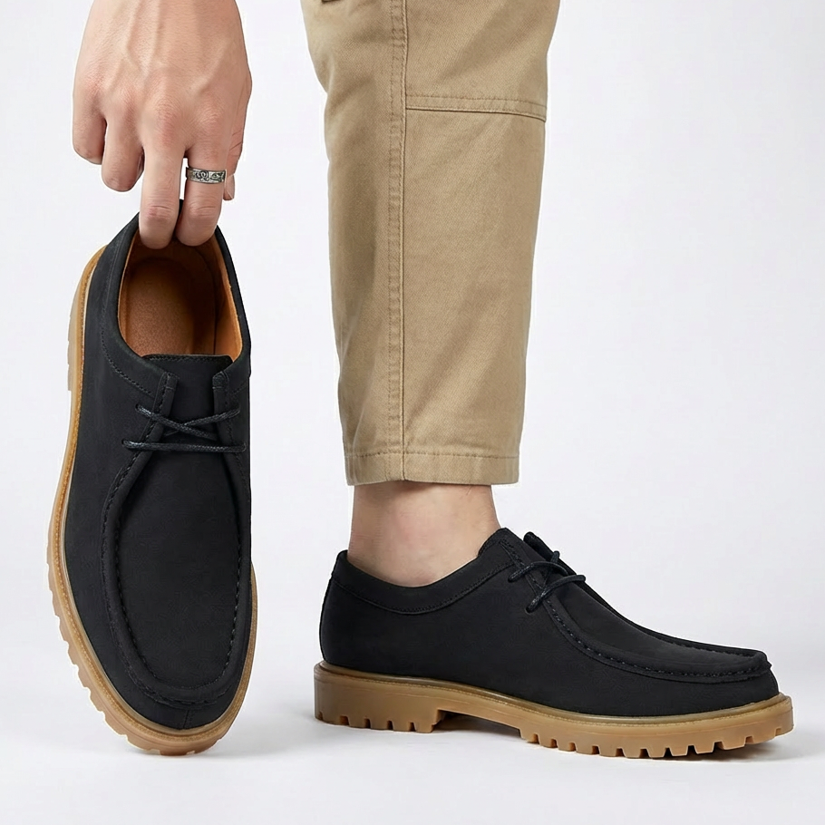 Jasson | Suede Lace Up Shoes