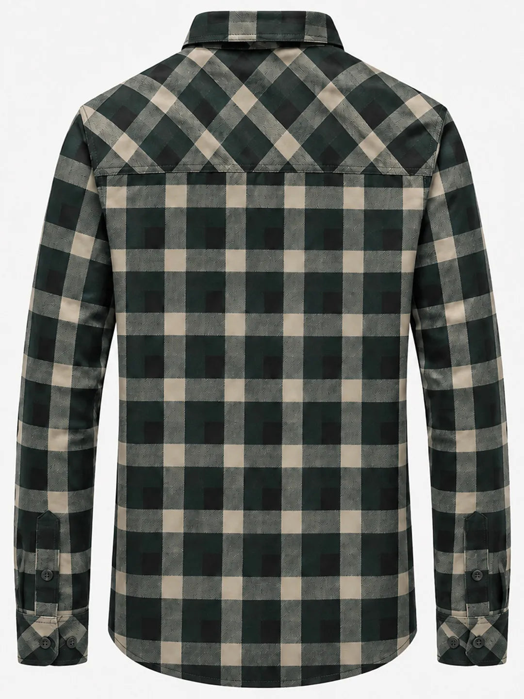 Angus | Shirt Jacket with Plaid Pattern and Pockets