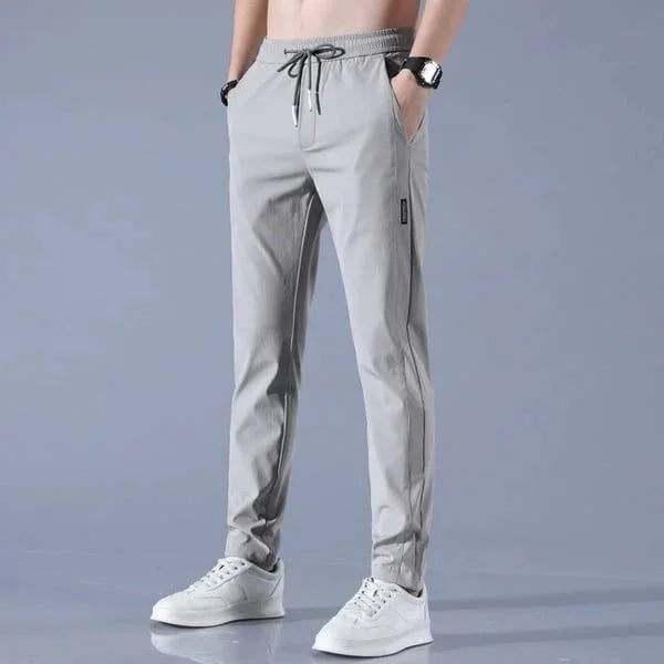 FlexDry | Drawstring Straight Leg Casual Trousers