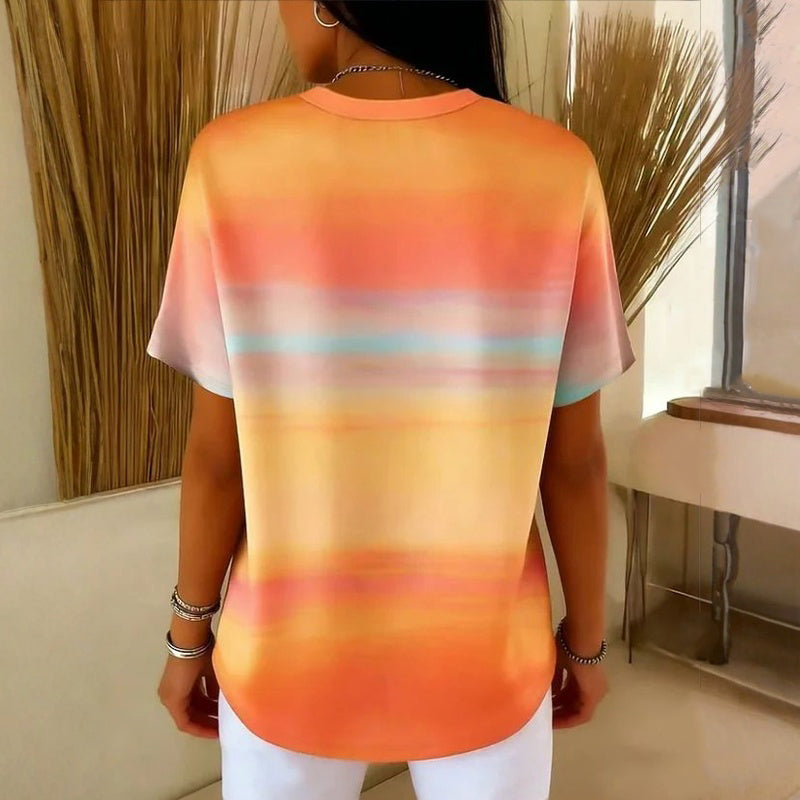 Horacio | Pastel Gradient Short Sleeve T-Shirt