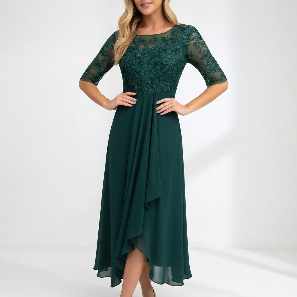 Zerda | Mother Of The Bride Lace Dress