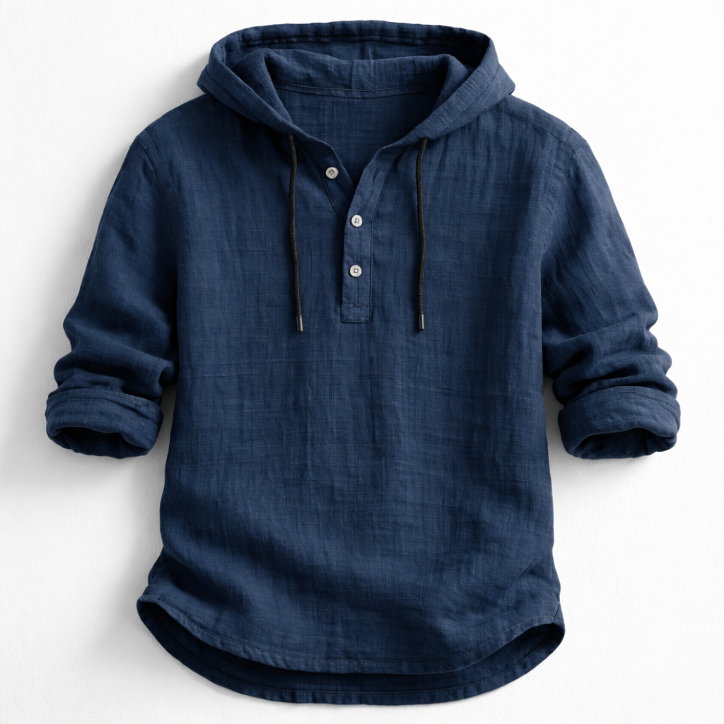 Samuel | Hooded Shirt with Long Sleeves