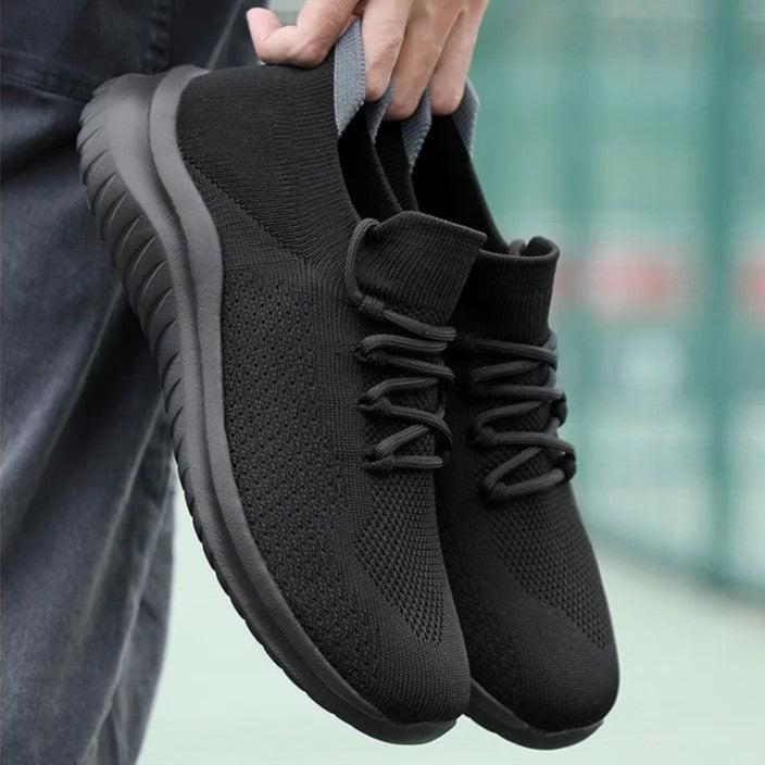 Draca - Knit Running Trainers Cushioned Sole Shoes