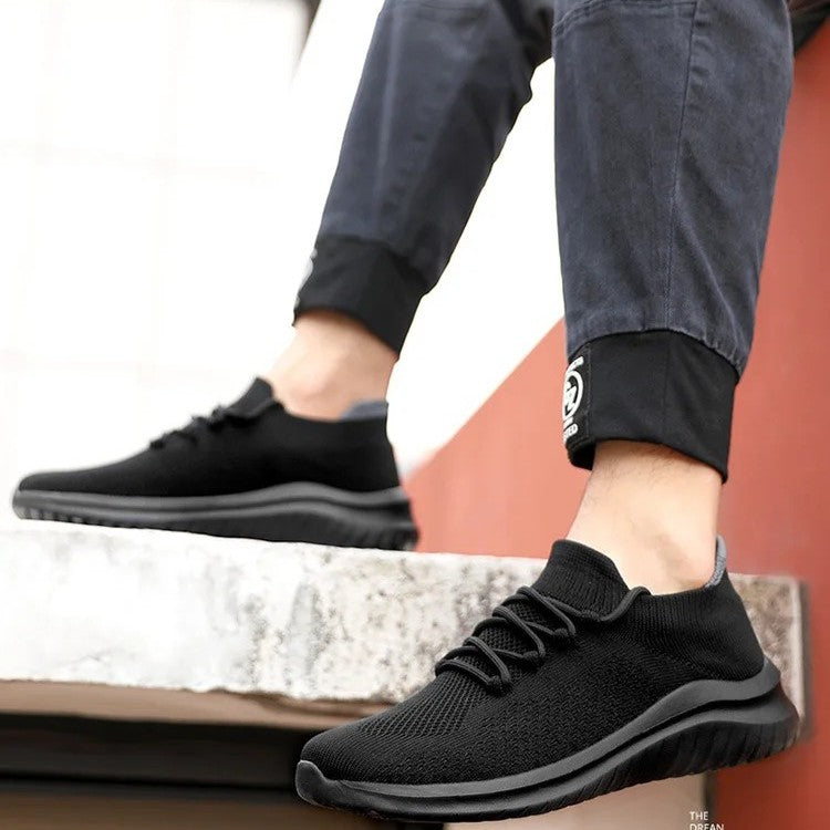 Draca - Knit Running Trainers Cushioned Sole Shoes