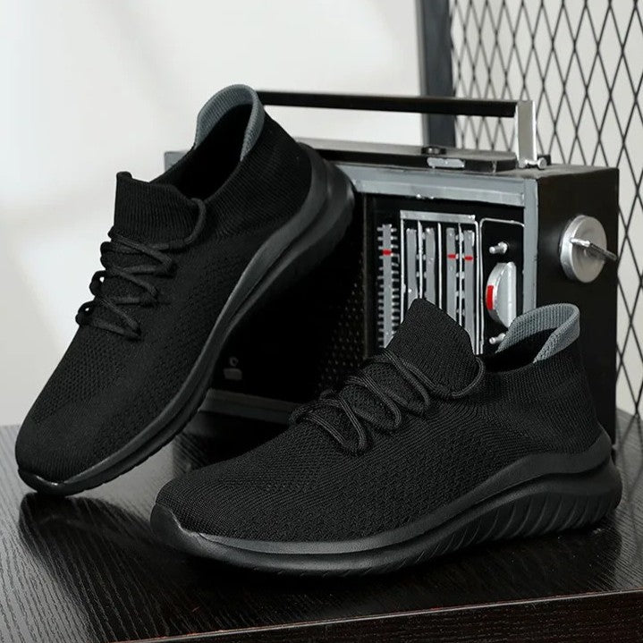 Draca - Knit Running Trainers Cushioned Sole Shoes