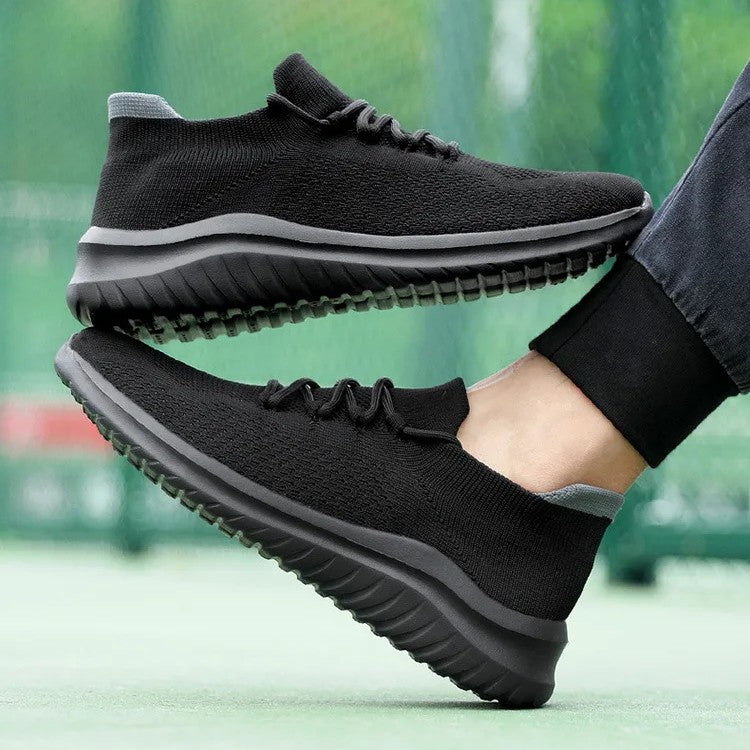 Draca - Knit Running Trainers Cushioned Sole Shoes