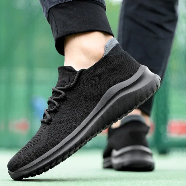 Draca - Knit Running Trainers Cushioned Sole Shoes
