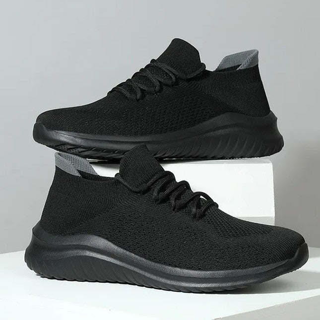 Draca - Knit Running Trainers Cushioned Sole Shoes