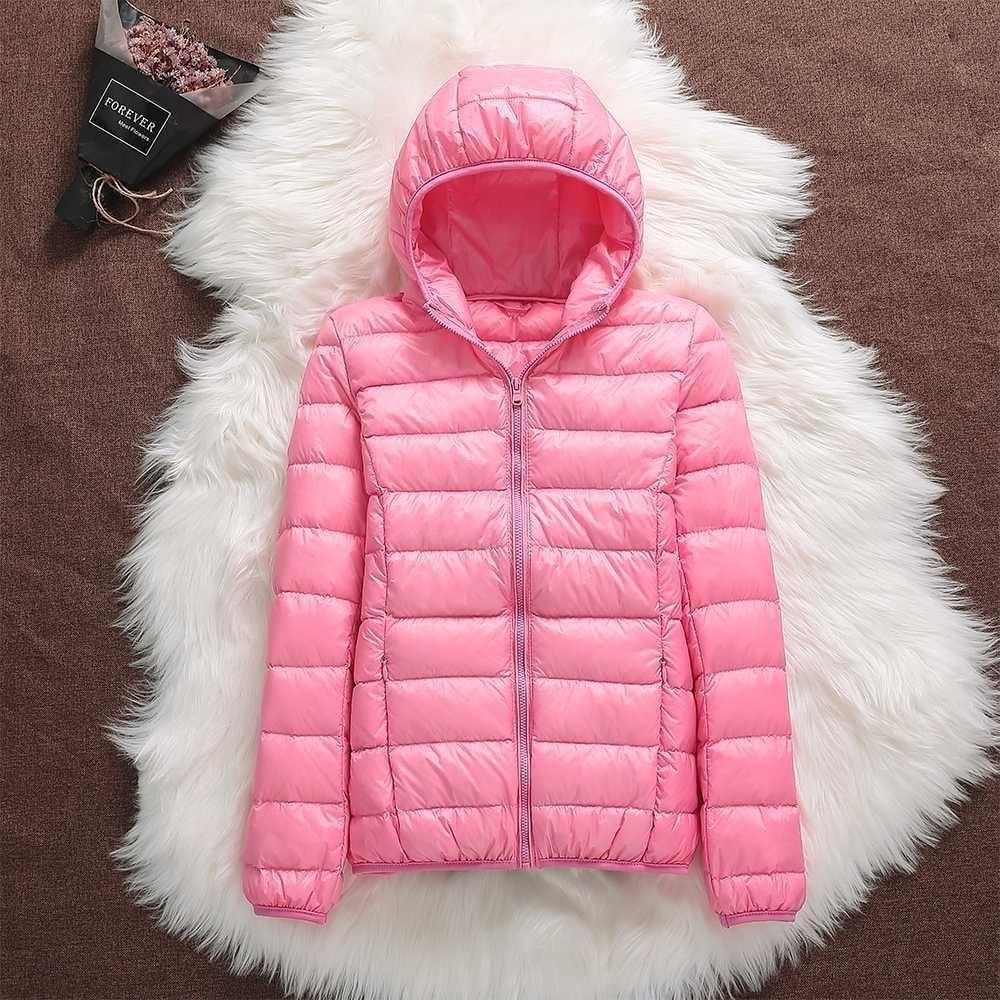 Manuela | Puffer Jacket with Hood and Duck Down