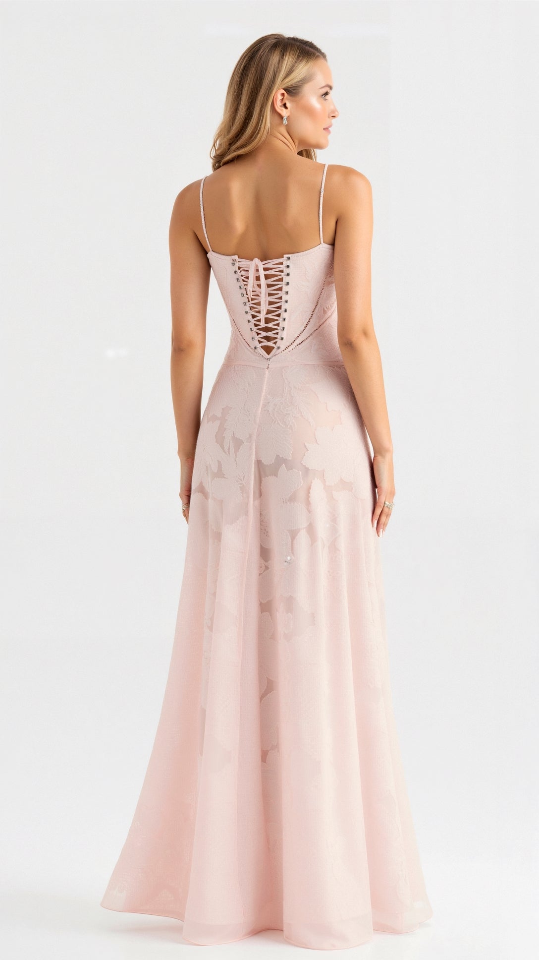 Clarissa | Floral Spaghetti Strap Maxi Dress