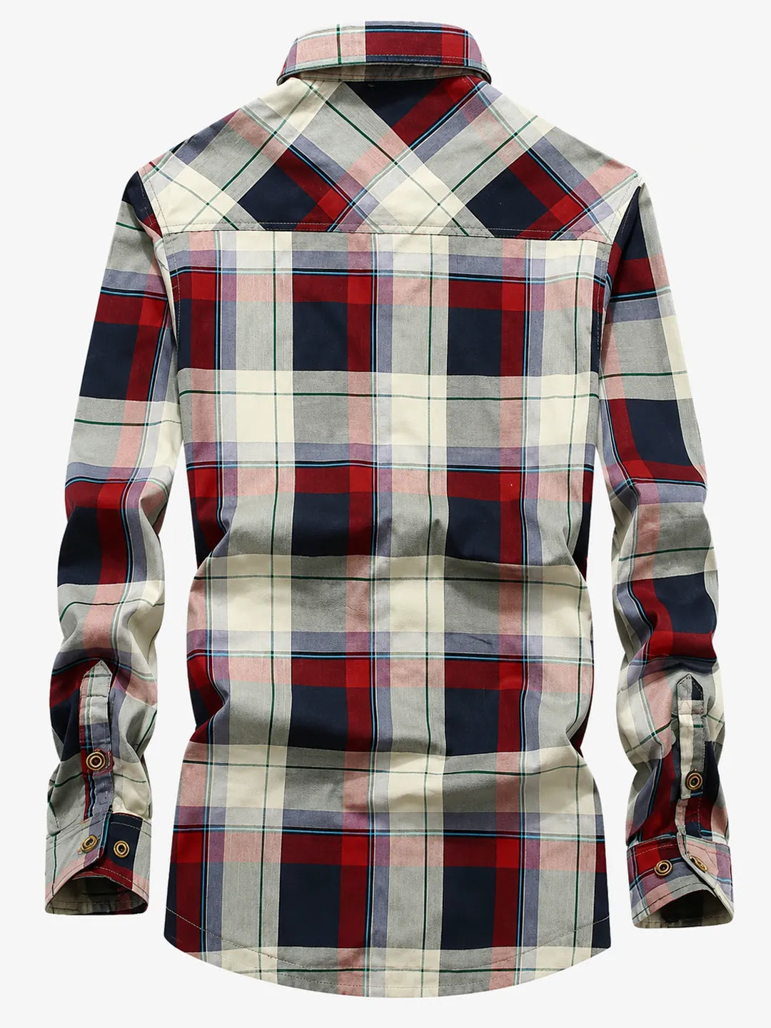 Jayson | Plaid Overshirt with Long Sleeves