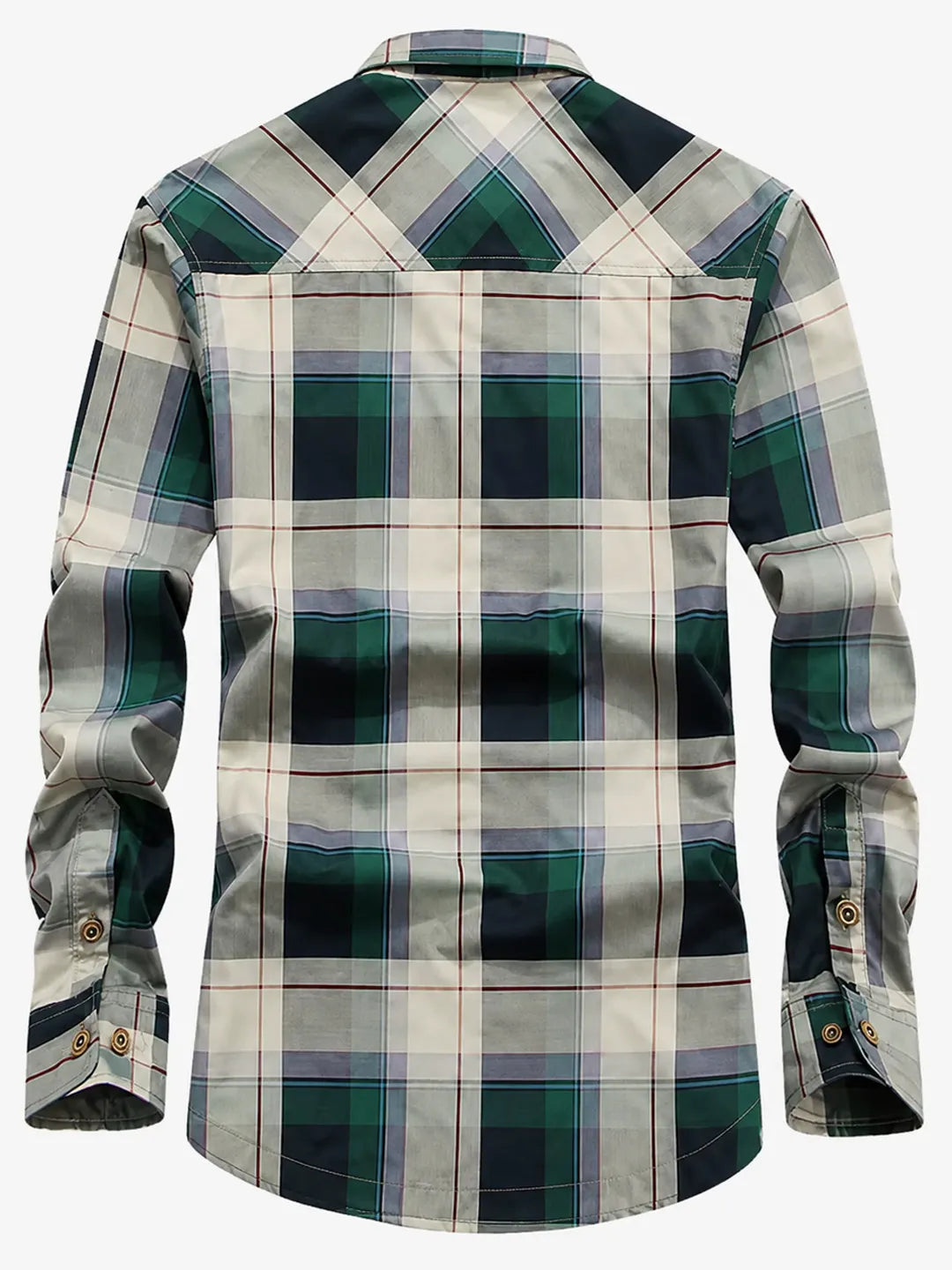 Jayson | Plaid Overshirt with Long Sleeves