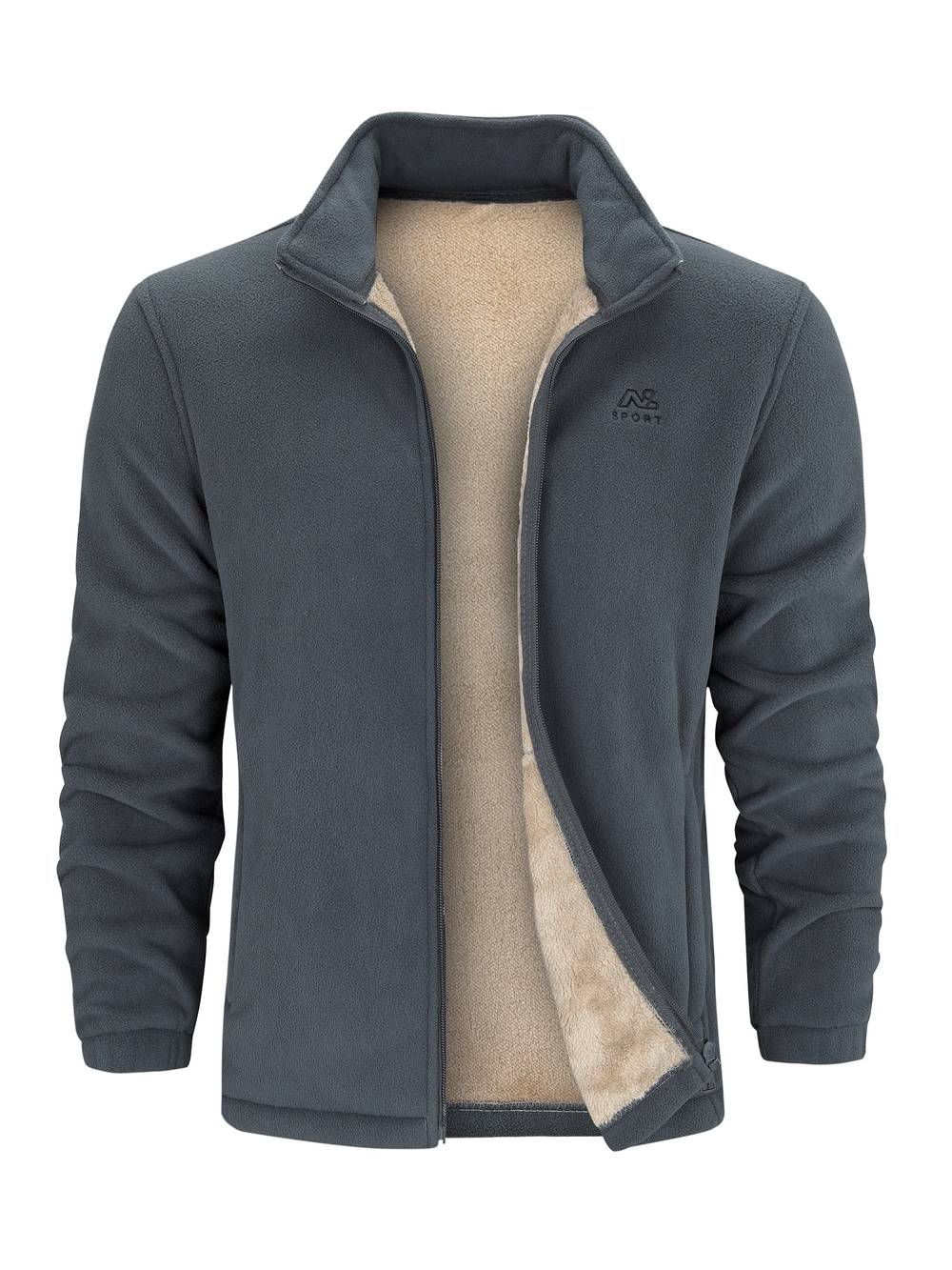 Jarrod | Full Zip Jacket with Stand Collar