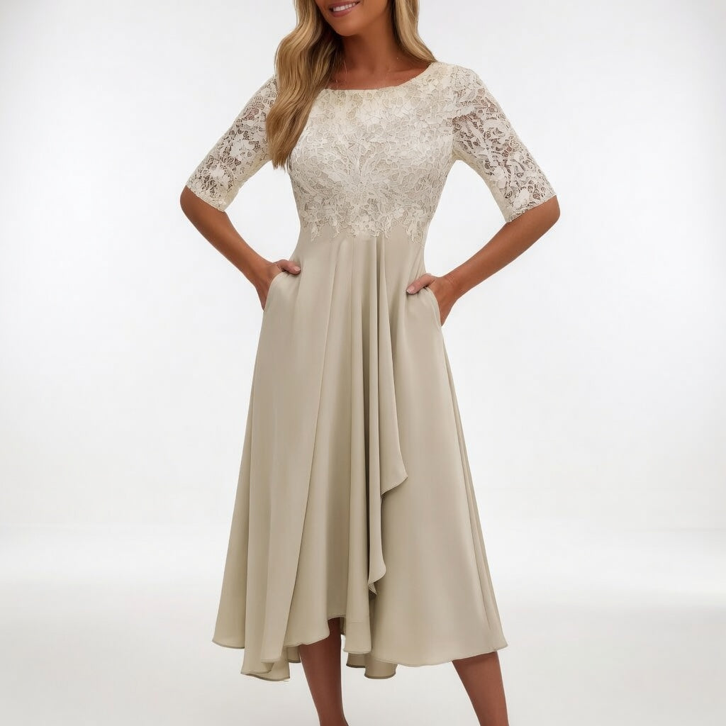 Zerda | Mother Of The Bride Lace Dress