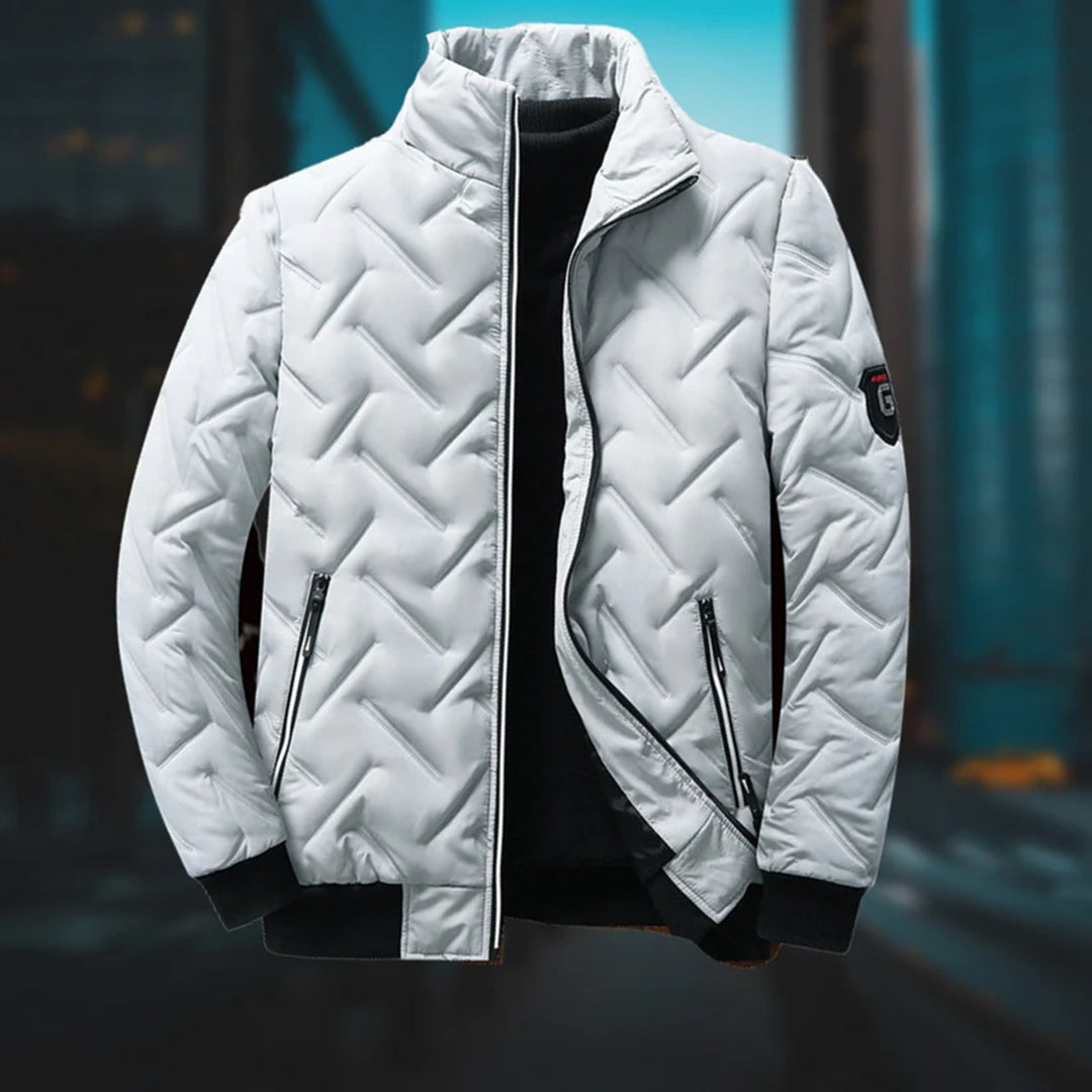 Roxanne | Quilted Jacket with Stand Collar