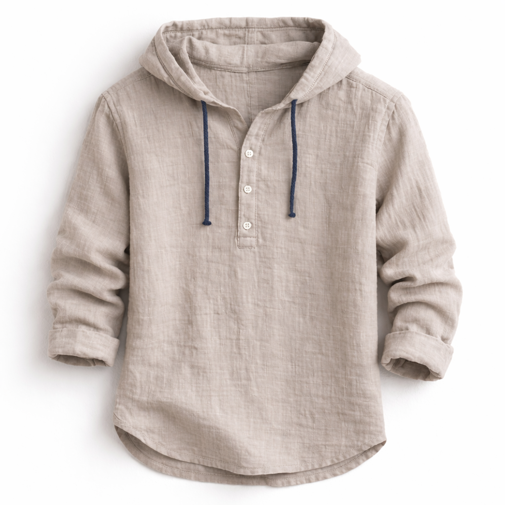 Samuel | Hooded Shirt with Long Sleeves