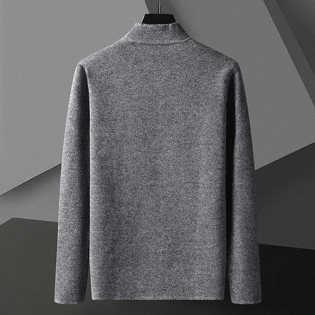 Bastwin | Knit Long Sleeve Vest in Khaki