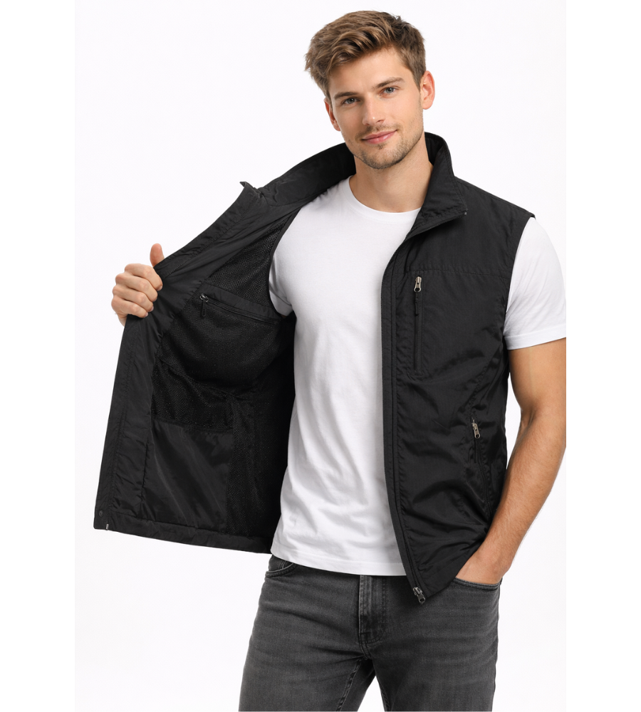 Bernado - Outdoor Zip Up Utility Vest