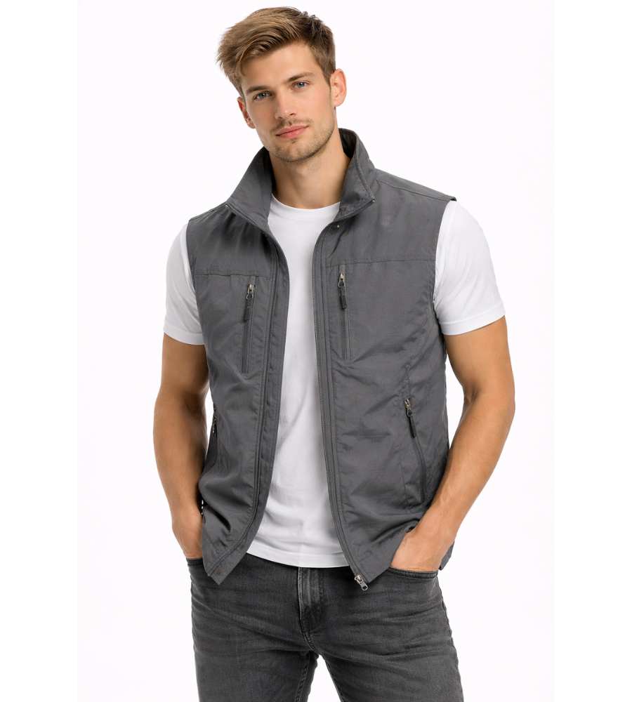 Bernado - Outdoor Zip Up Utility Vest