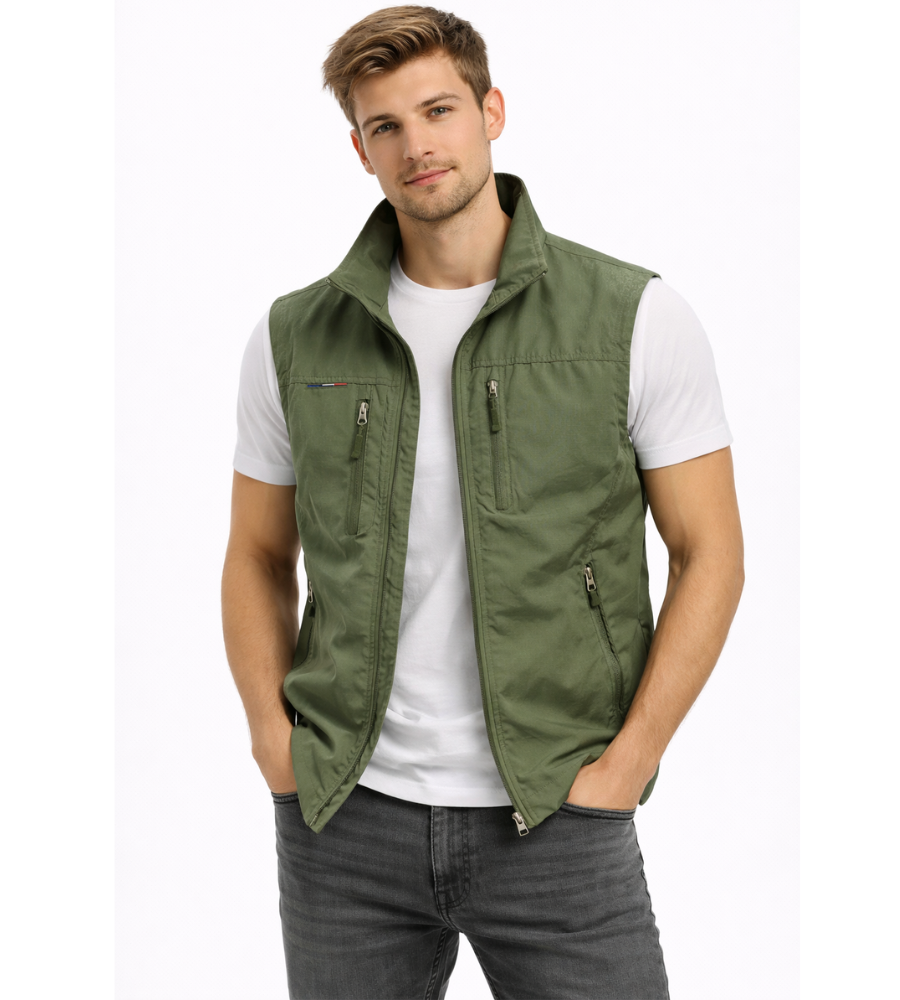 Bernado - Outdoor Zip Up Utility Vest