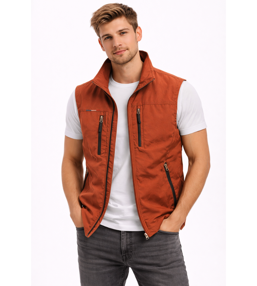 Bernado - Outdoor Zip Up Utility Vest