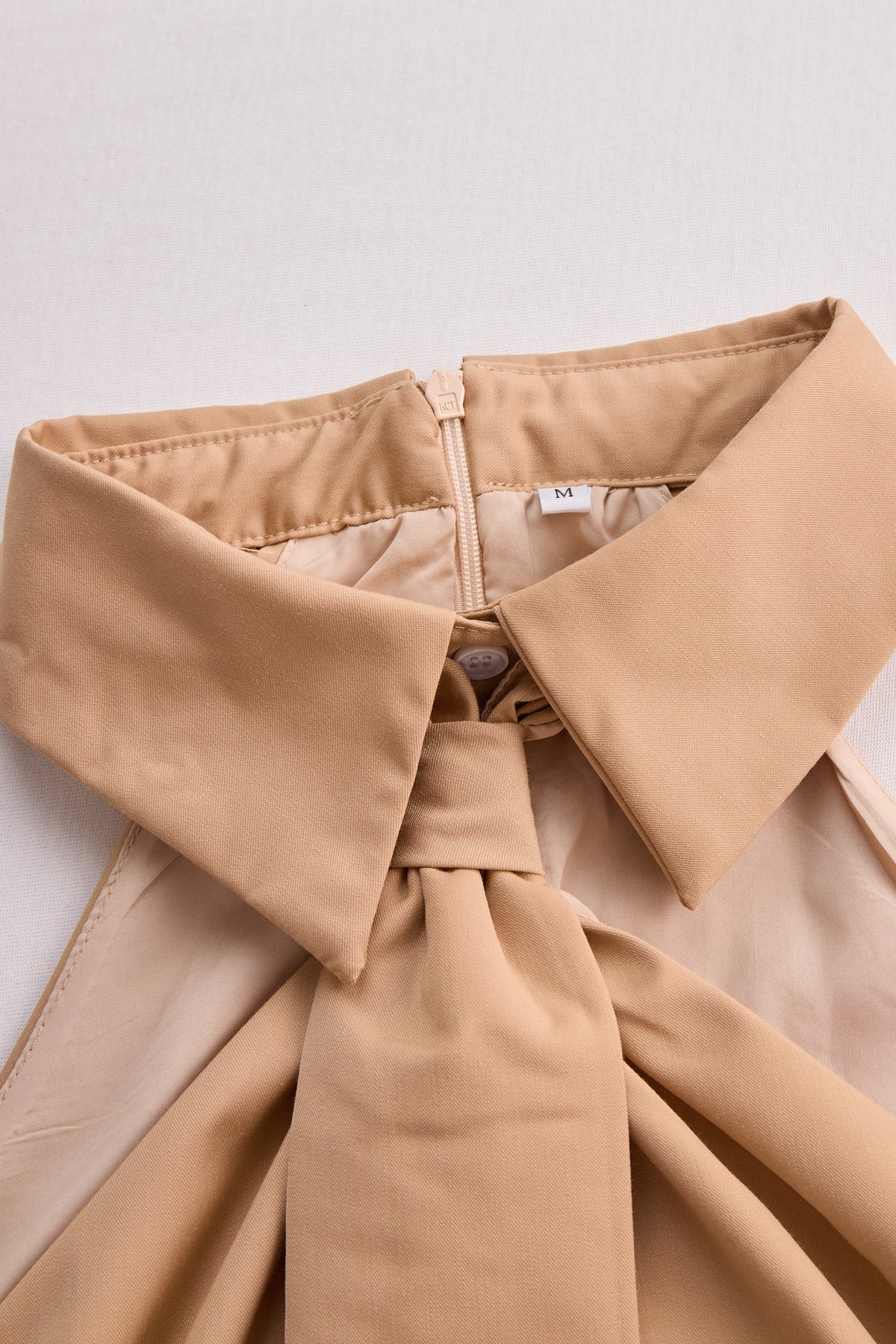 Yerin | Halter Neck Tie Front Blouse
