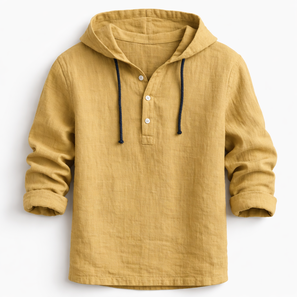 Samuel | Hooded Shirt with Long Sleeves