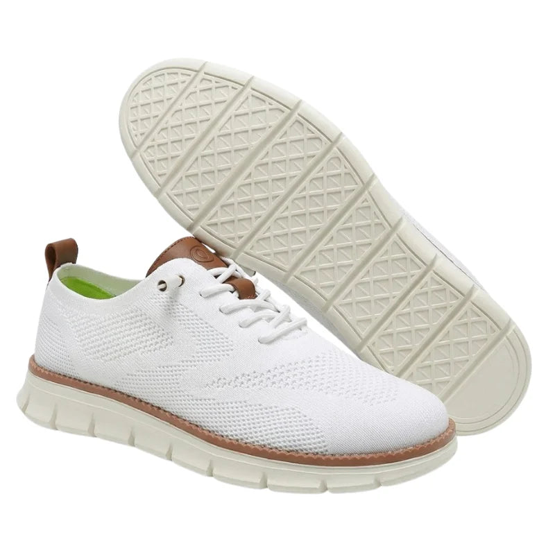 Laurie | Casual Knit Lace-Up Trainers