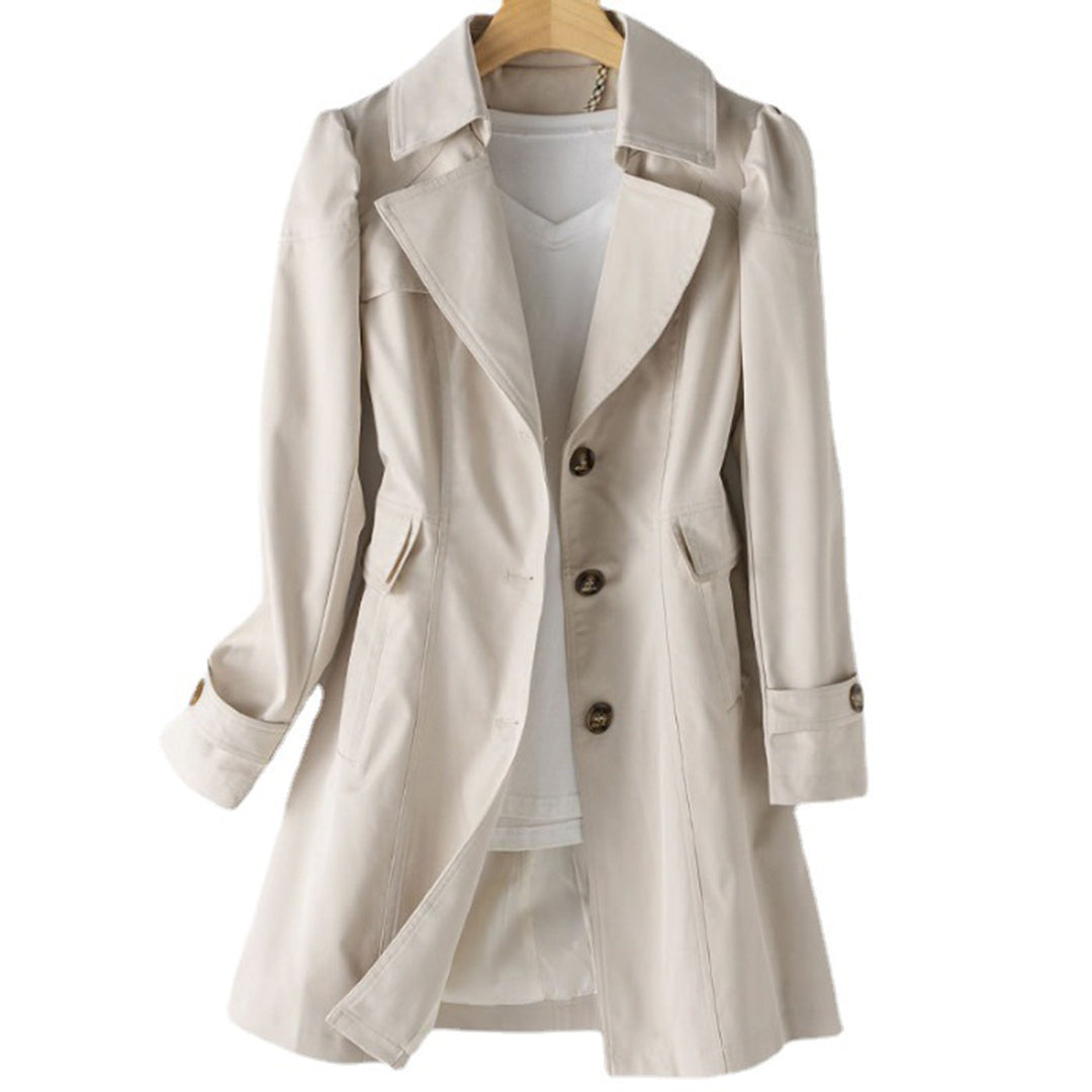 Danny | Trench Coat with Notched Lapels and Buttoned Cuffs