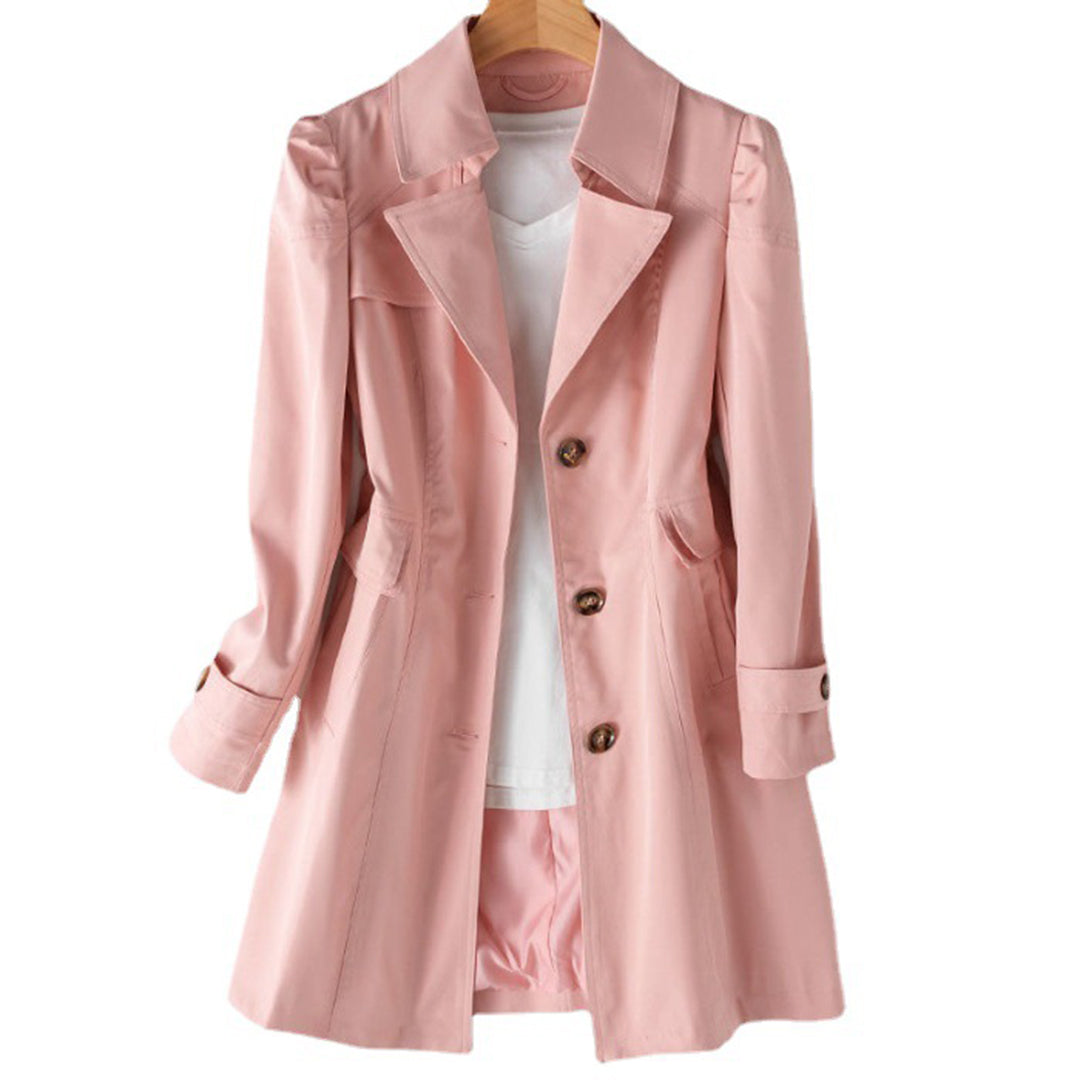 Danny | Trench Coat with Notched Lapels and Buttoned Cuffs