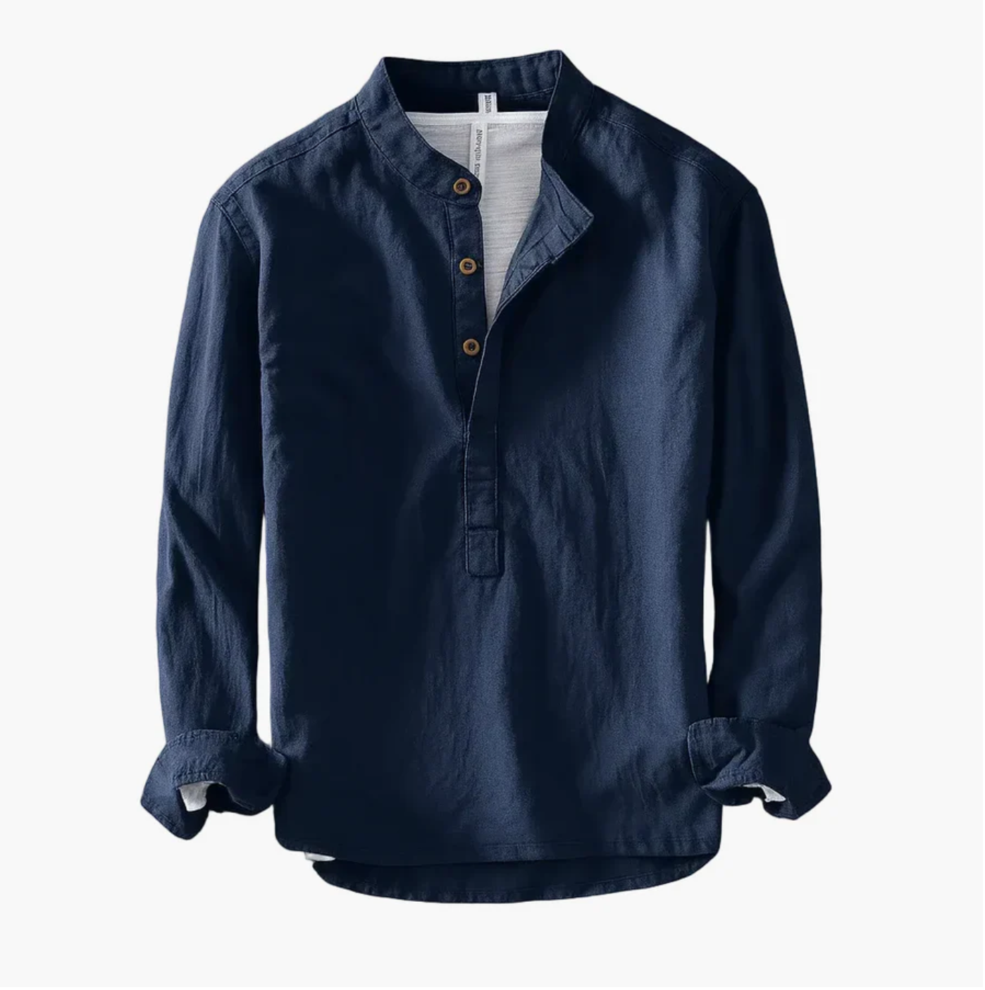 Fintan | Long Sleeve Button Placket Shirt