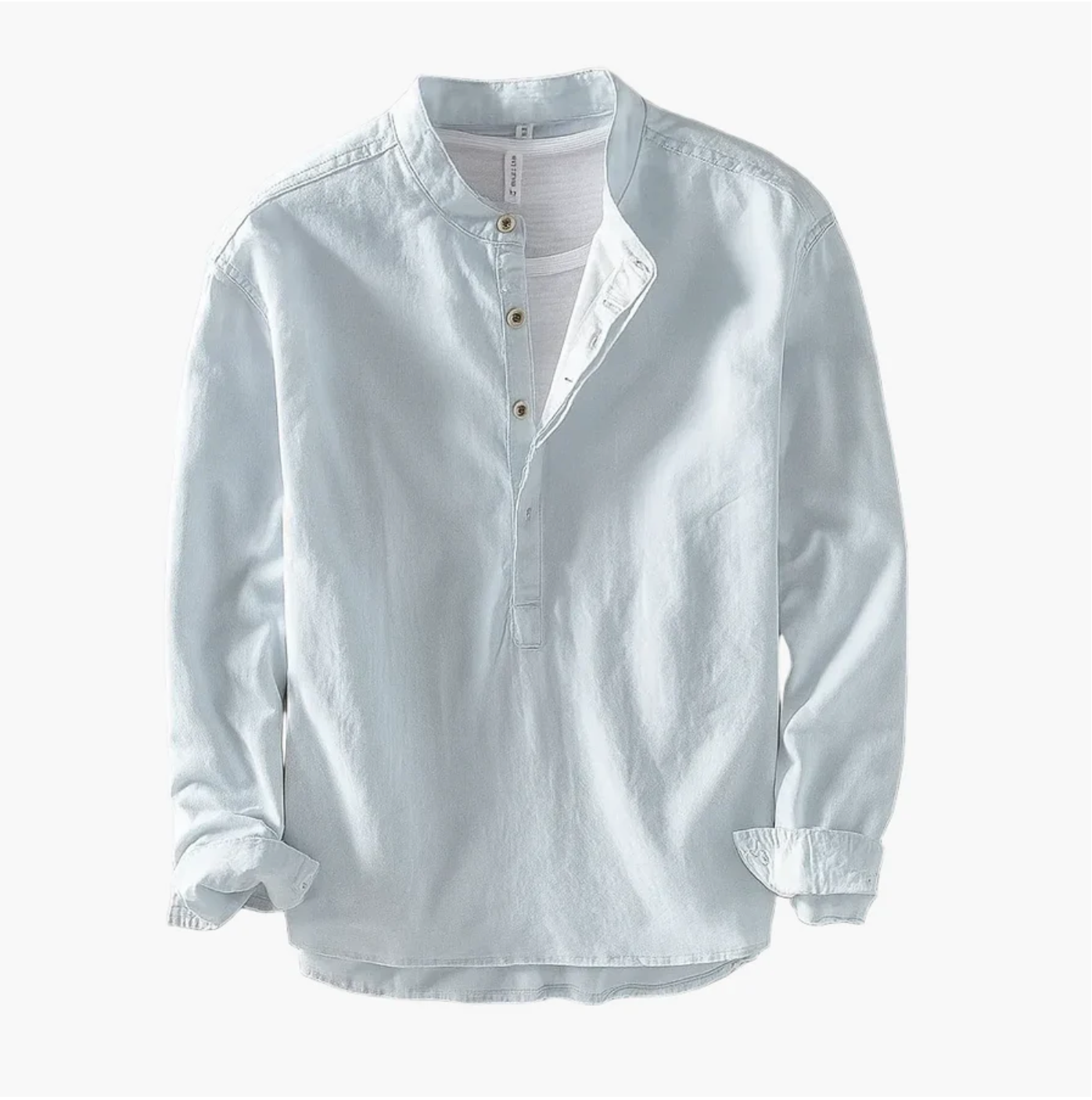 Fintan | Long Sleeve Button Placket Shirt