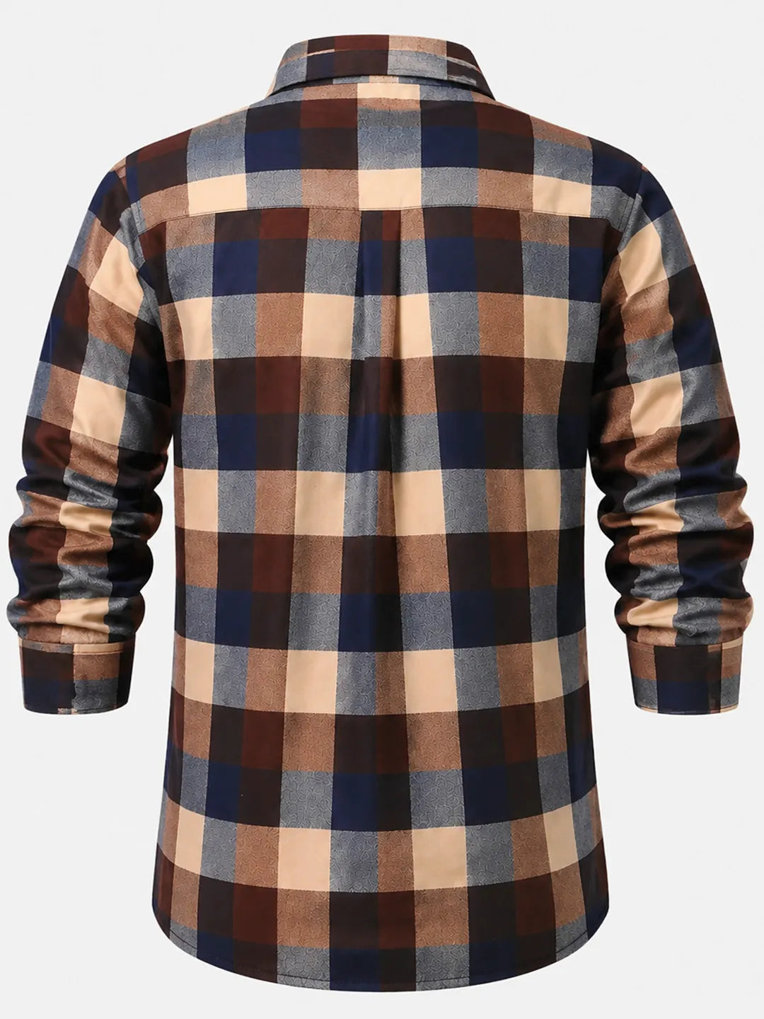 Webber | Long Sleeve Plaid Button-Up Shirt