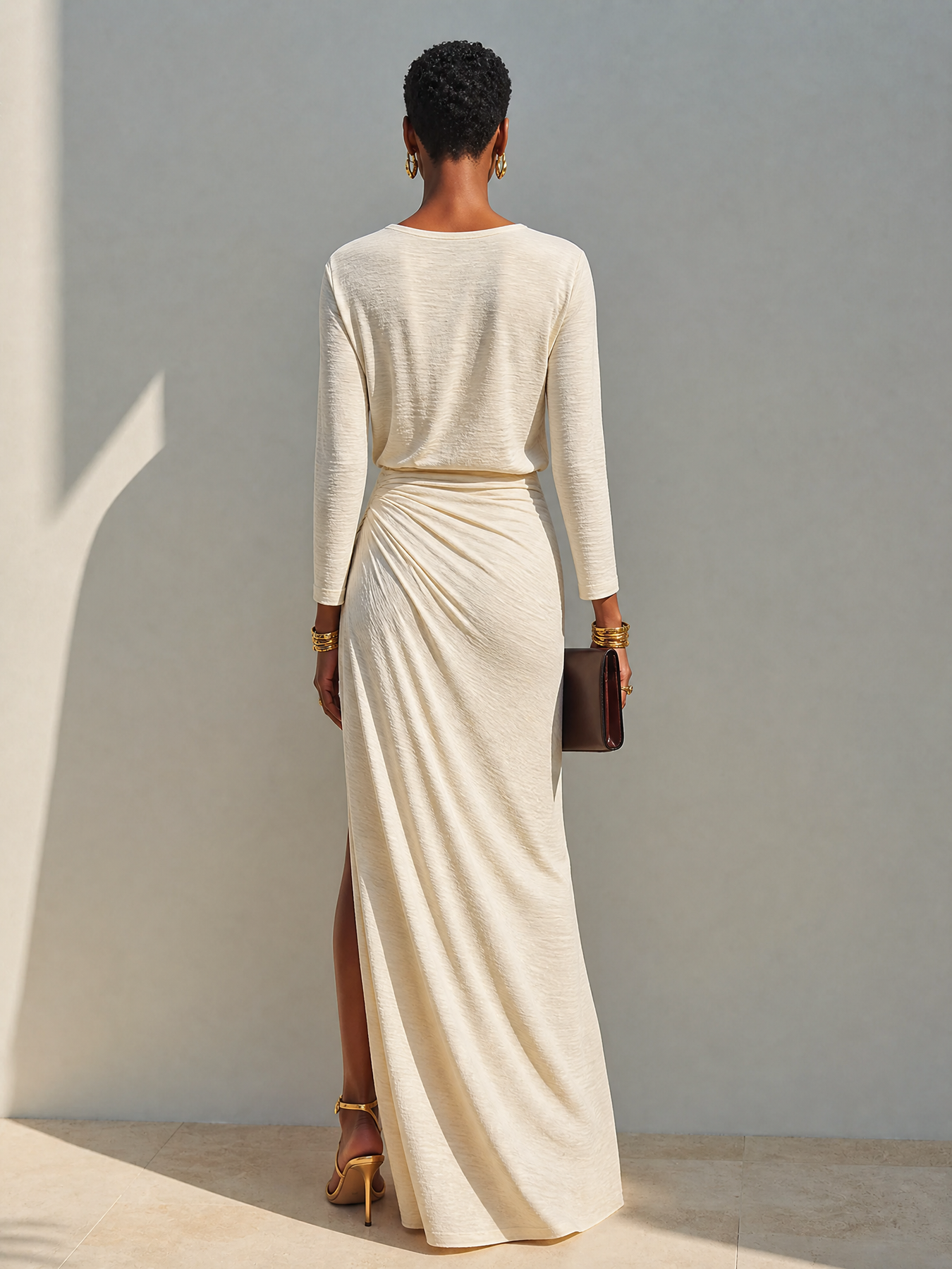 Noeza | Long Sleeve Maxi Dress