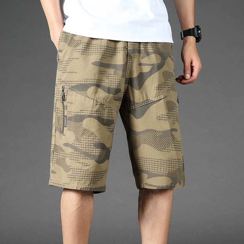 Jireh | Camo Print Casual Shorts