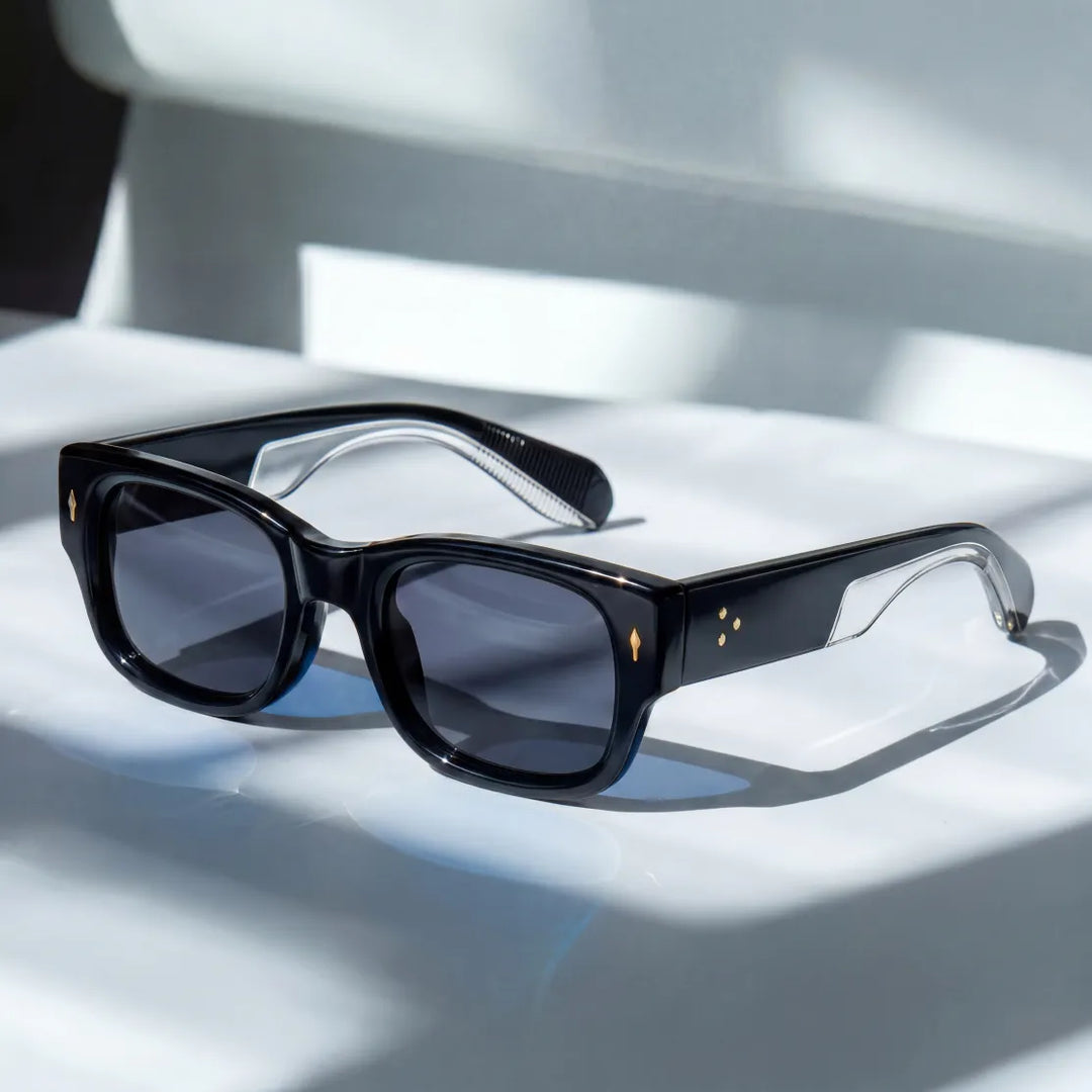 Milo | Square Frame Tinted Lens Sunglasses