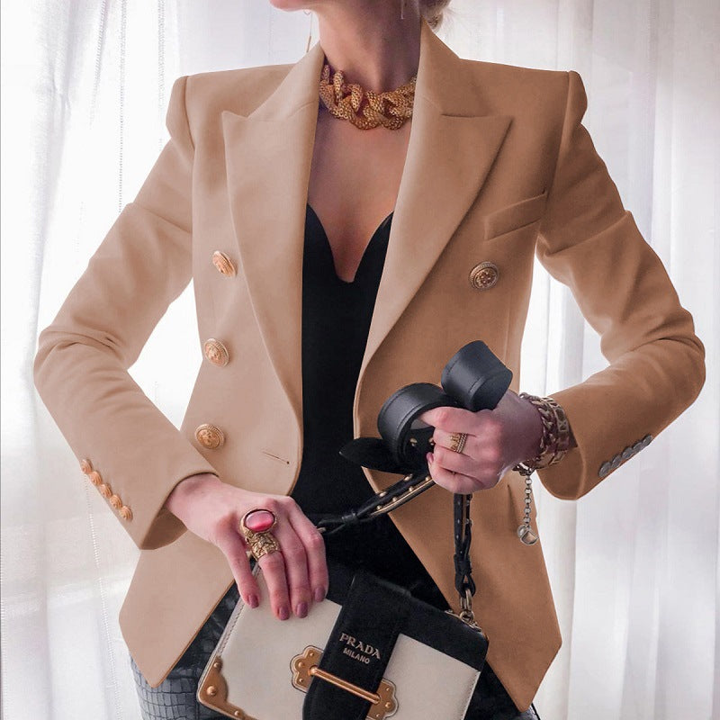 Lucinda | Double-Breasted Blazer with Peaked Lapels