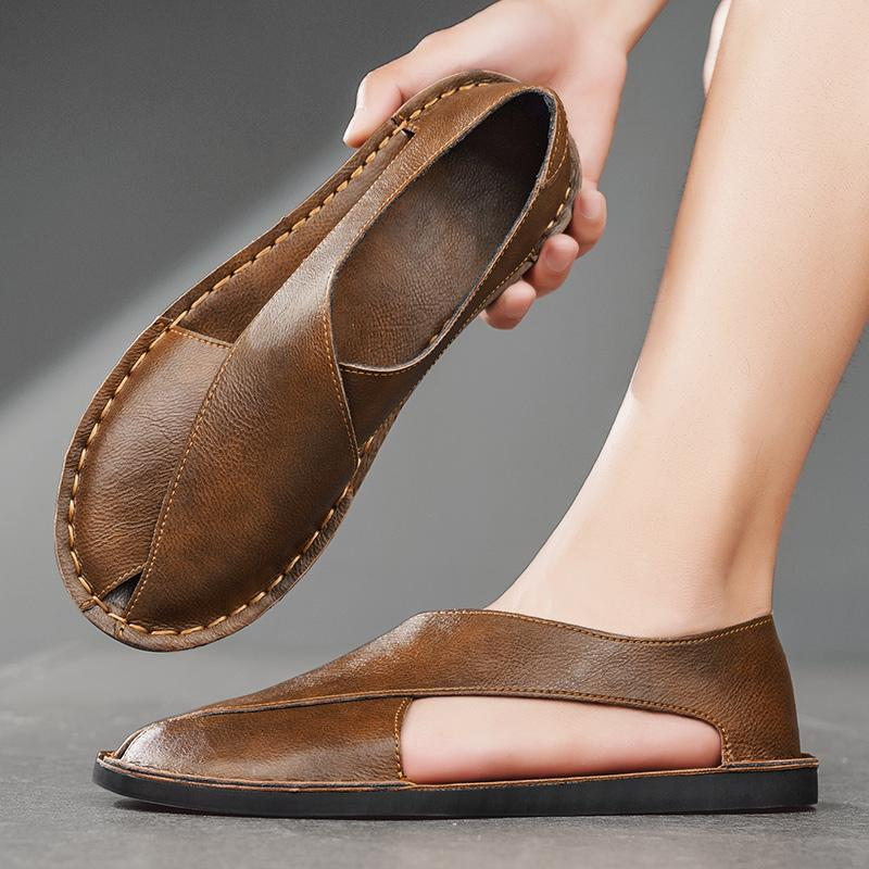 Smith | Mens Leather Slip-On Loafers