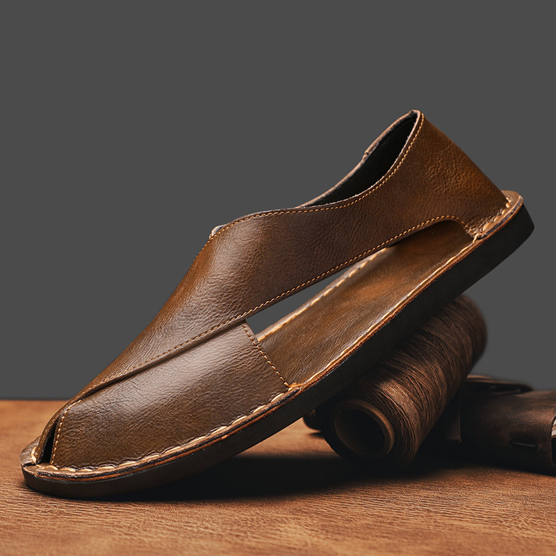 Smith | Mens Leather Slip-On Loafers