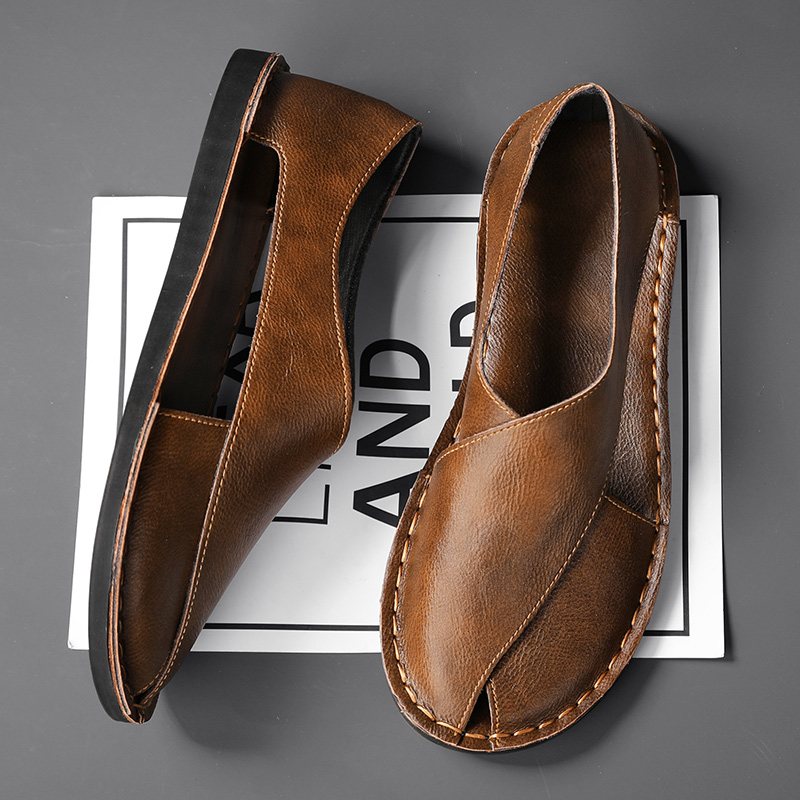 Smith | Mens Leather Slip-On Loafers