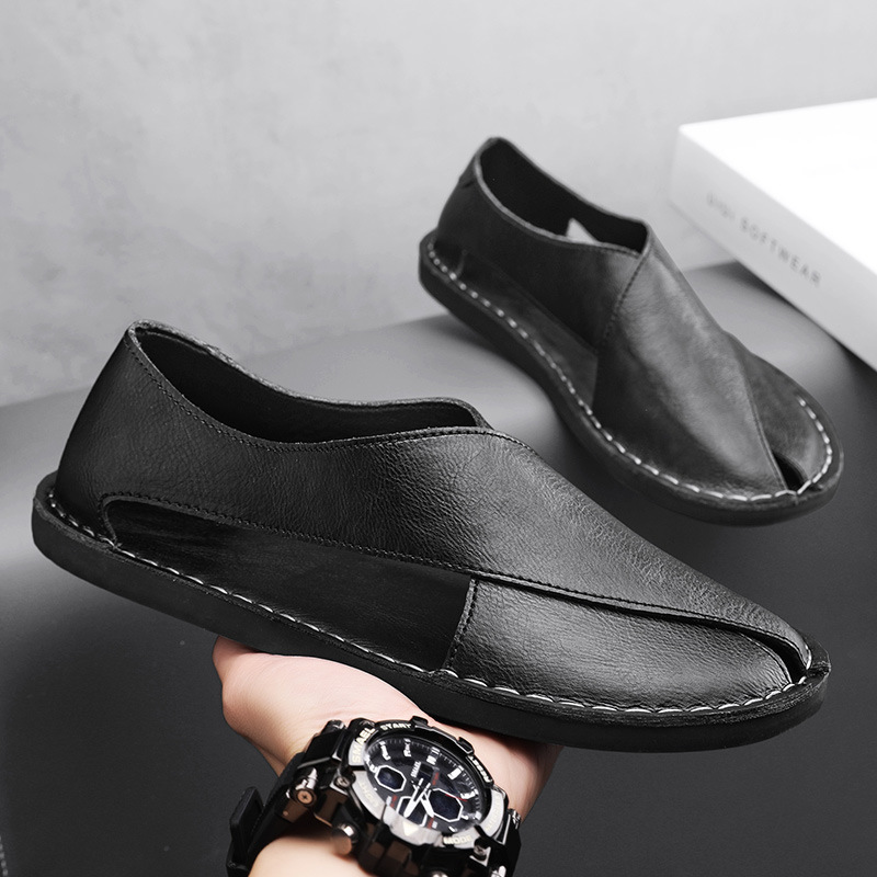 Smith | Mens Leather Slip-On Loafers